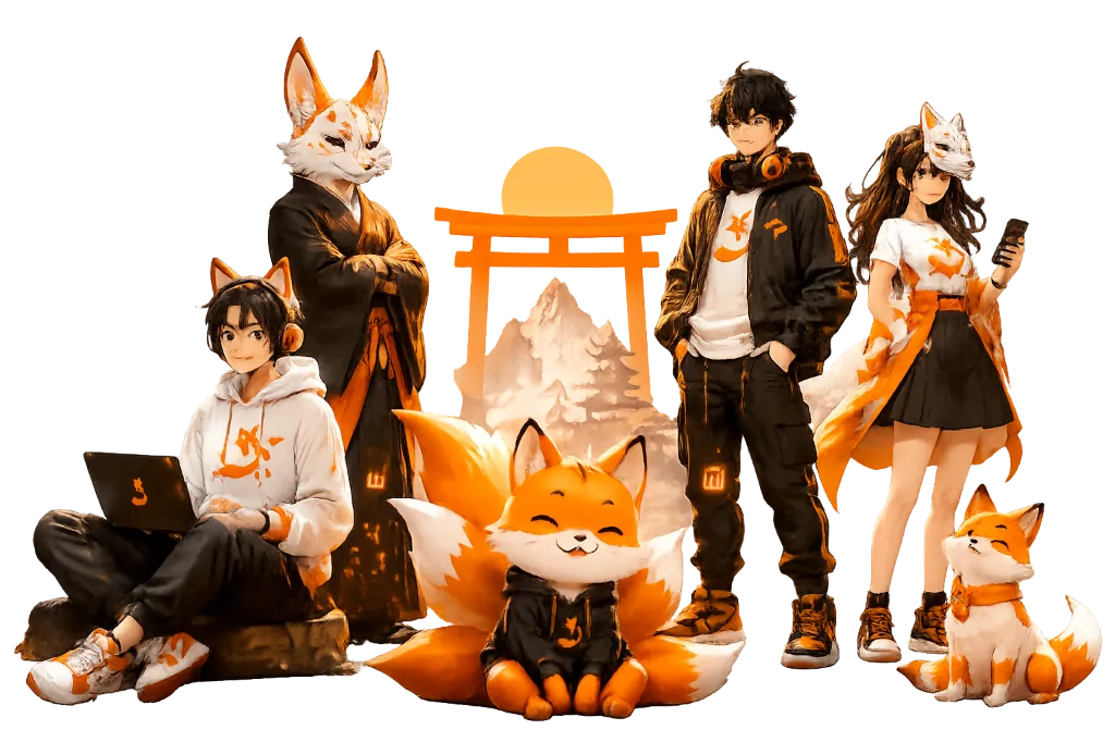ANNOXA community fox characters